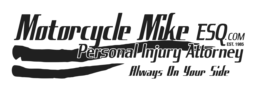 Image with text for logo of Motorcycle Mike