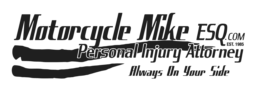 Image with text for logo of Motorcycle Mike